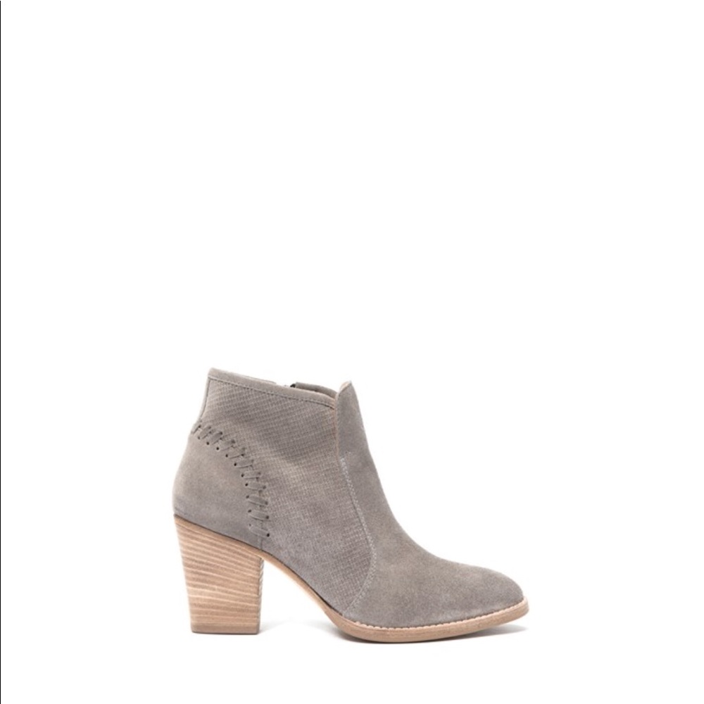 Aquatalia Fern Gray Booties.